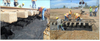 HDPE 3D 道路建设 Geocell 蜂窝限制
